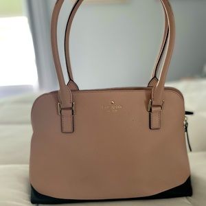 KATE SPADE ♠️ LEATHER LIGHT PINK HANDBAG